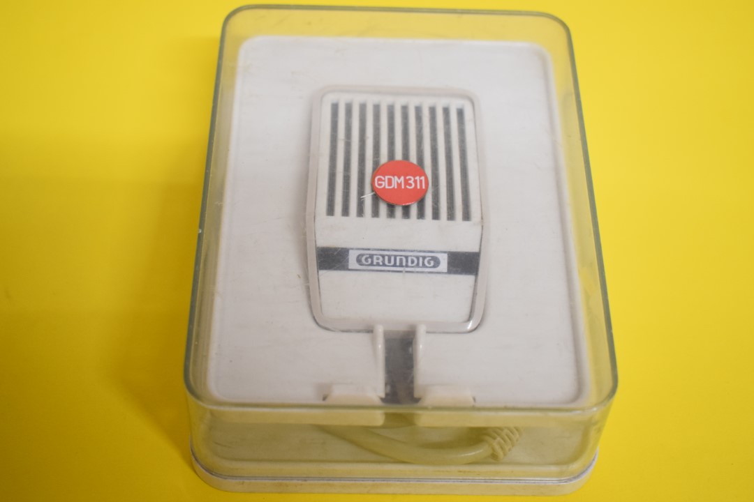 Grundig GDM 311 Microphone – In original Box  			